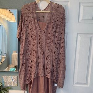 Elegant Mauve Women's Skirt